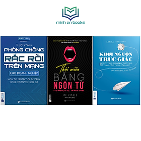 [Download Sách] Combo Bộ 3 Cuốn Sát Thủ Kinh Doanh Thời @: Tuyệt Chiêu Phòng Chống Rắc Rối Trên Mạng Cho Doanh Nghiệp + Thôi Miên Bằng Ngôn Từ + Khơi Nguồn Trực Giác - MinhAnBooks