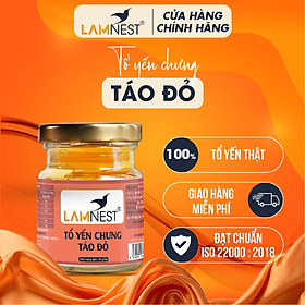Tổ yến chưng táo đỏ - Yến sào Lamnest 4gram yến tươi nguyên chất