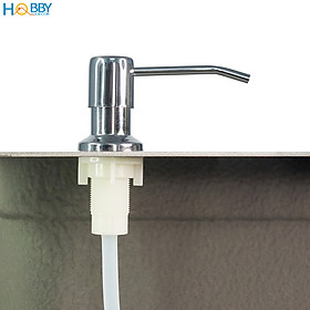 Mua Vòi bơm hút nước rửa chén inox 304 bóng Hobby Home Decor NRC5 dây dài 120cm