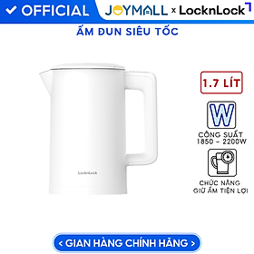 Mua Ấm Đun Siêu Tốc LocknLock Digital Electric Kettle 1.7L EJK226 1850-2200W  Hàng Chính Hãng - JoyMall