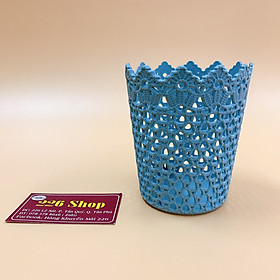 Mua Rổ nhựa mini để bàn 10.3 x 12.5cm(Được chọn màu).Nhựa dẻo không bể khi rơi rớt