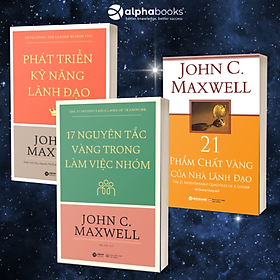 Combo Sách Kỹ Năng Làm Việc ( Bộ 3 cuốn ) : Phát Triển Kỹ Năng Lãnh Đạo + 21 Phẩm Chất Vàng Của Nhà Lãnh Đạo + 17 Nguyên Tắc Vàng Trong Làm Việc Nhóm