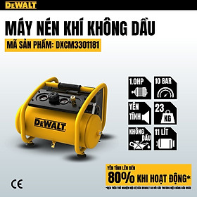 Mua Máy nén khí không dầu 11L DeWALT DXCM3301181 - Hàng chính hãng