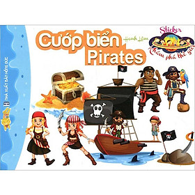 Sticker Khám Phá Thế Giới – Pirates - Cướp Biển