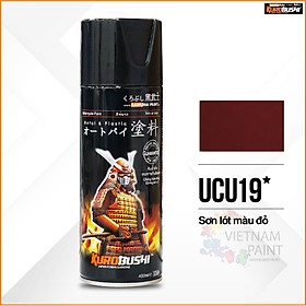 Sơn xịt Samurai Kurobushi -  MÀU ĐỎ SƠN LÓT UCU19 (400ml)