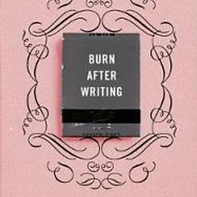 Hình ảnh Sách - Burn After Writing (Pink) by Sharon Jones - (US Edition, paperback)