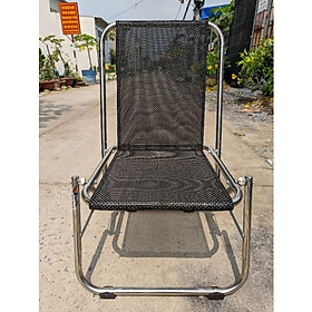 Mua (Ống To Phi 19) Ghế Xếp Inox Lưới Textilen 4.4