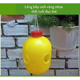 Lồng Bẫy Ruồi Vàng Nhựa Diệt Ruồi Đục Trái - Hàng Đẹp