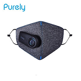 Purely KN95 Anti-haze Air Sport Mask Electric Fresh Face Mask PM2.5 Dust Superior Purification 3D Free Breathable Face