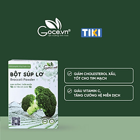 Bột súp lơ nguyên chất Goce Bông cải xanh - 45g 15 gói x 3g ST