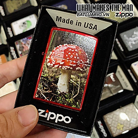 Bật Lửa Zippo 21063 Red Mushroom