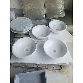 Mua CHẬU RỬA MẶT TERRAZZO CAO CẤP THPBETON LVB 023