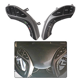 Công tắc điều khiển âm thanh gắn vô lăng xe hơi Elantra 2012-2015AT 2012-2014MT I30MT
