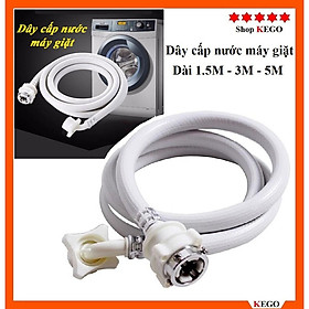 Mua Dây vòi cấp nước cho máy giặt đủ size chiều dài từ 1.5 mét đến 5 mét