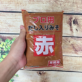 Miso Đỏ Nhật Bản Aka Miso gói 1KG | Miso Dashi trộn sẵn tiện lợi