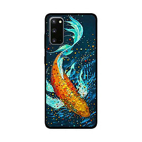 Ốp Lưng Dành Cho Samsung Galaxy S20 mẫu Cá Koi Vàng̣ - Hàng Chính Hãng