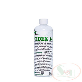 Diệt rêu hại PTV Cidex 14 dung dịch co2 lỏng ức chế rêu tảo hại bể thủy sinh cá tép