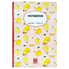 Sổ Notebook Hồng Hà Ô Ly 120 Trang A4 4594