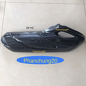 ỐP CHE PÔ ( CHỤP BÁCH PÔ ) DÙNG CHO ĐỜI XE SH 2020 2021 2022 2023 2024 - 125i 150i 160i CACBON / CROM