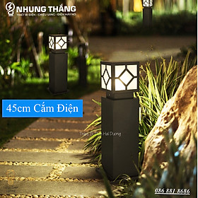Đèn Cột Trang Trí Sân Vườn DSV-1165 Chống Nước - Chiều Cao