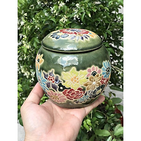Mua Hủ mứt Bách Hoa gốm sứ Nam bộ