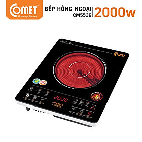 Bếp Hồng Ngoại Comet CM5536 (2000W) - Hàng Chính Hãng