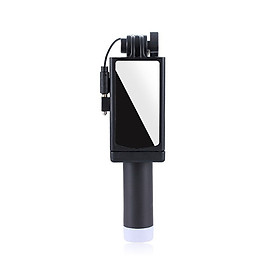 Gậy tự sướng iselfie có gương cho tự sướng selfie camera sau cực đỉnh