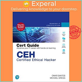 Sách - CEH Certified Ethical  Cert Guide by Omar Santos (UK edition, paperback)