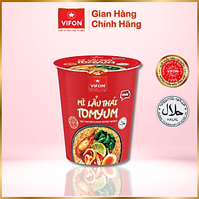 Thùng 24 Ly Mì Lẩu Thái Tomyum NGON NGON VIFON 60g Ly