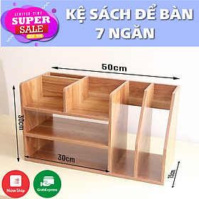 Mua Kệ sách mini 7 ngăn để bàn thiết kế gọn gàng và tiện lợi  Kệ sách mini đa năng chất lượng tốt nhất