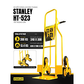 Xe Đẩy Tay Leo Cầu Thang Cao Cấp Stanley HT523 (Tải Trọng 200kg)