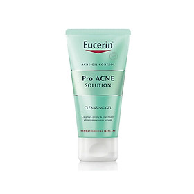 Gel rửa mặt Eucerin Pro Acne Cleansing Gel 75ml - dành cho da nhờn mụn