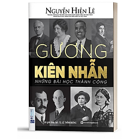 [Download Sách] BIZBOOKS - Sách Gương Kiên Nhẫn - Những Bài Học Thành Công – MinhAnBooks