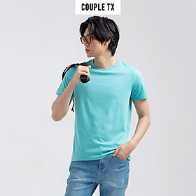 COUPLE TX - Áo Thun Nam Cổ Tròn Slim Fit Basic MTS 1231