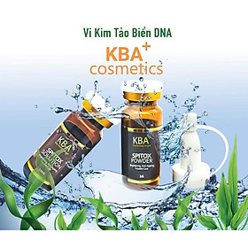 VI KIM NANO TẢO BIỂN DNA CÁ HỒI KBA -Lẻ 1 cặp, Trẻ hóa da: Tăng tuần hoàn, tăng hấp thu