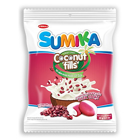 Kẹo mềm Sumika Cốm Bắp Đậu Đỏ nhân nước cốt dừa túi 60g