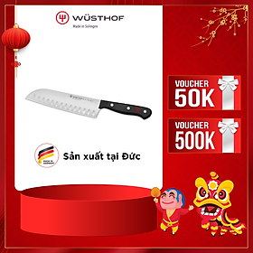 Dao Santoku Wusthof Gourmet 17cm-Hàng chính hãng