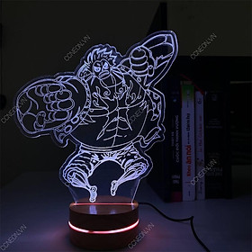 Mua Đèn Led 3D Anime - Đèn Led 16 Màu Hình Nhân Vật Hoạt Hình  Đèn Ngủ Led 3d  Cảm Ứng   Điều Khiển Từ Xa