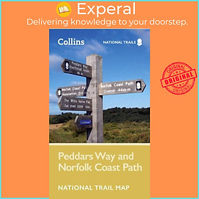 Sách - Peddars Way and Norfolk Coast Path National Trail Map by Collins Maps (UK edition, paperback)