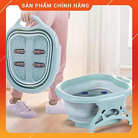 Mua Chậu ngâm chân mát xa chân gấp gọn vô cùng tiện lợi | (HO2)