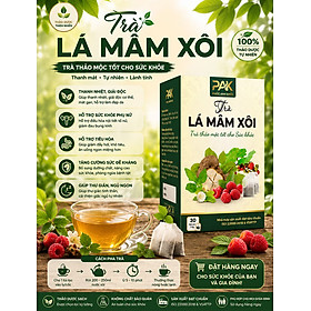 Trà túi lọc mâm xôi - Bầu đất 30 gói 3gam