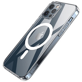 Ốp Lưng Case Hoco Magsafe Trong Suốt Dành Cho iPhone 12 mini / iPhone 12 / iPhone 12 Pro / iPhone 12 Promax_ Hàng Chính Hãng