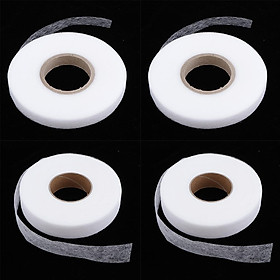 4pcs Fabric Fusing Tape Adhesive Hem Tape Sewing Accessories for Shirt Dress