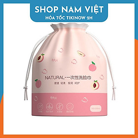 Giấy lau mặt dùng 1 lần khăn mặt cotton khô cuộn giấy tẩy trang lau khô/lau ướt