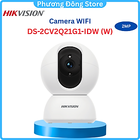 Camera Wifi 2MP HIKVISION DS-2CV2Q21G1-IDW (W) đàm thoại 2 chiều, xoay 360 độ - Hàng chính hãng