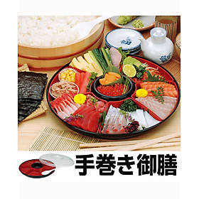 Khay chia ngăn đa năng (đựng đồ ăn lẩu, sushi, bánh mứt kẹo) nội địa Nhật Bản