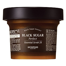Tinh chất dưỡng đầu tiên chiết xuất đường đen và rượu gạo tinh chất Skinfood Black Sugar Perfect First Serum 2X Light 120ml