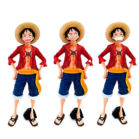 Mô hình One Piece : Mô hình Luffy Grandista 3 mặt siêu đẹp