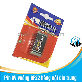 Mua Pin 9V vuông 6F22 hàng nội địa trung chất lượng