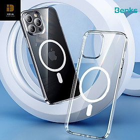 Hình ảnh Ốp lưng Magnetic trong suốt Benks hỗ trợ sạc Magnetic cho iPhone 13/ iPhone 13 Pro/ iPhone 13 Promax - Hàng chính hãng